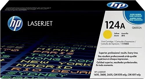 HP Q6002A (124) SARI ORJİNAL TONER