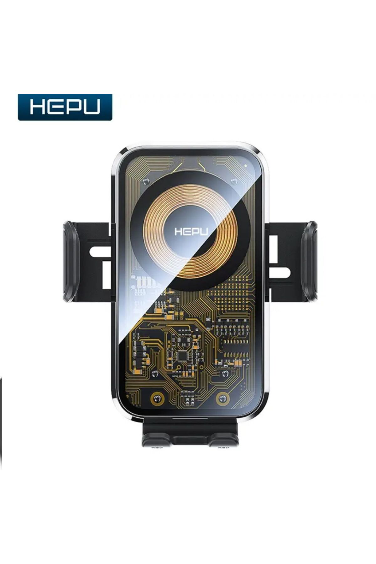 Hepu Hp-W06 15W Kablosuz Şarj Ve Araç İçi Torpido Üstü- Petek Telefon