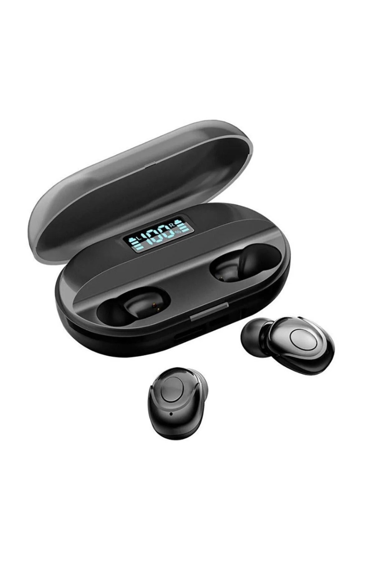 Hp622 Tws Kablosuz Kulak Içi Bluetooth Kulaklık Siyah
