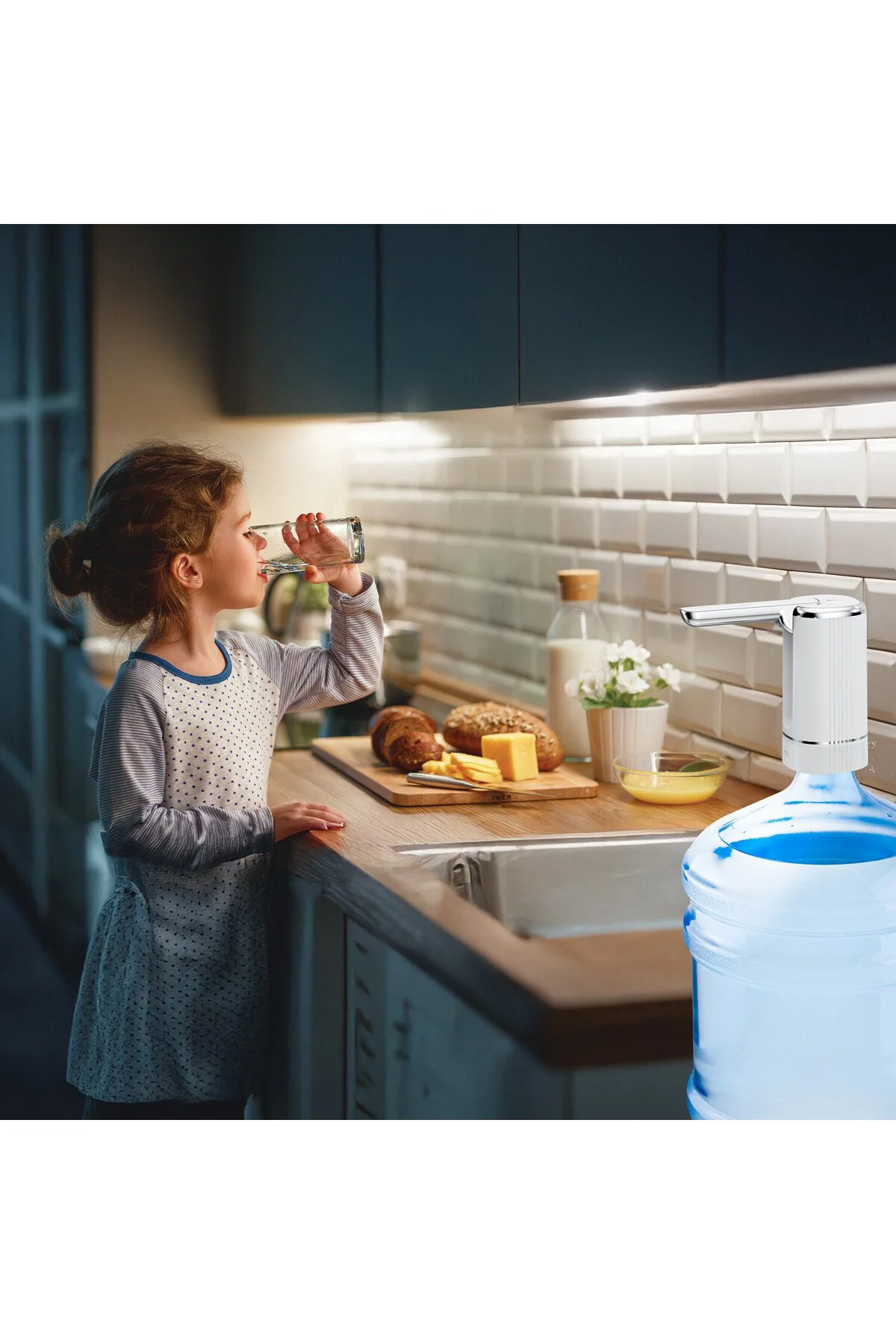 HP82 Şarjlı Su Pompası — 800 mAh, Type-C, 50 cm Hortum