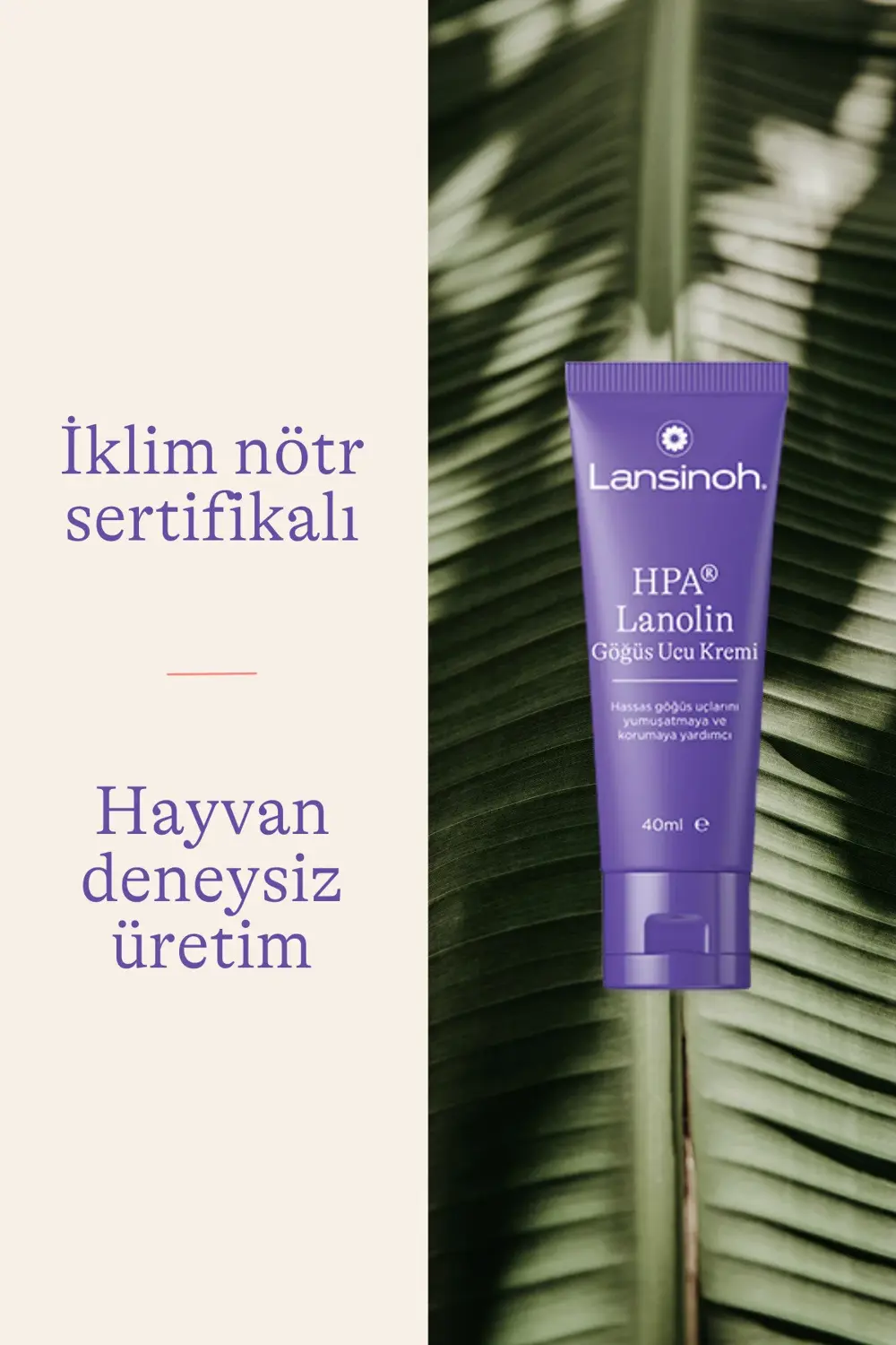 HPA® Lanolin Göğüs Ucu Kremi 40 ml