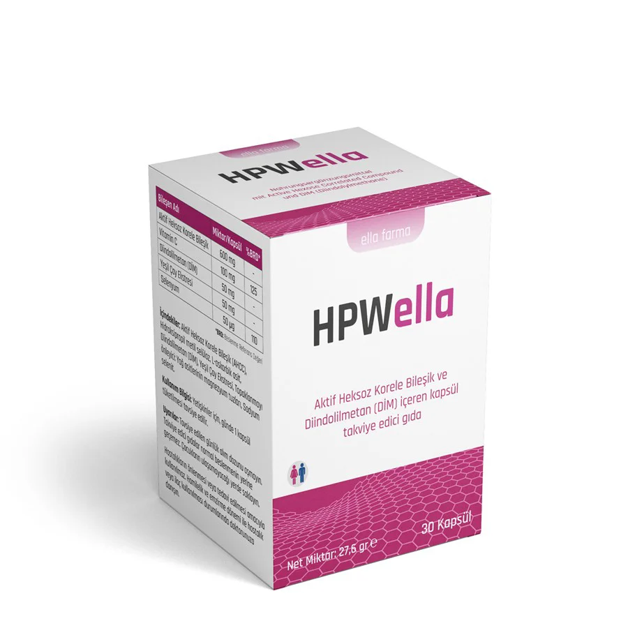 HPWella 30 Kapsül AHCC içerikli HPWella 30 Kapsül AHCC içerikli Fiyatı, Yorumları ve Özellikleri