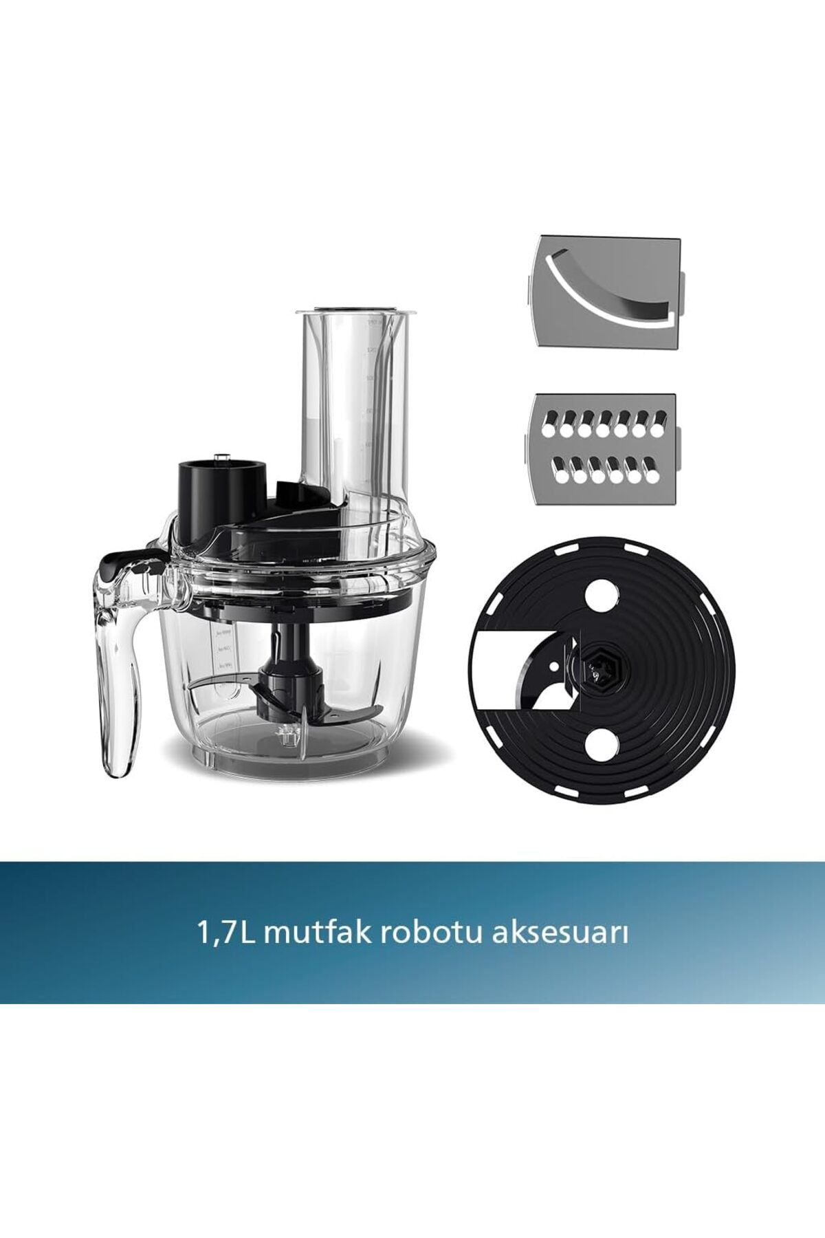 HR2695/01 Blender Seti 5000 Serisi, 1200W, 0,5L Kapasiteli 1,7L M