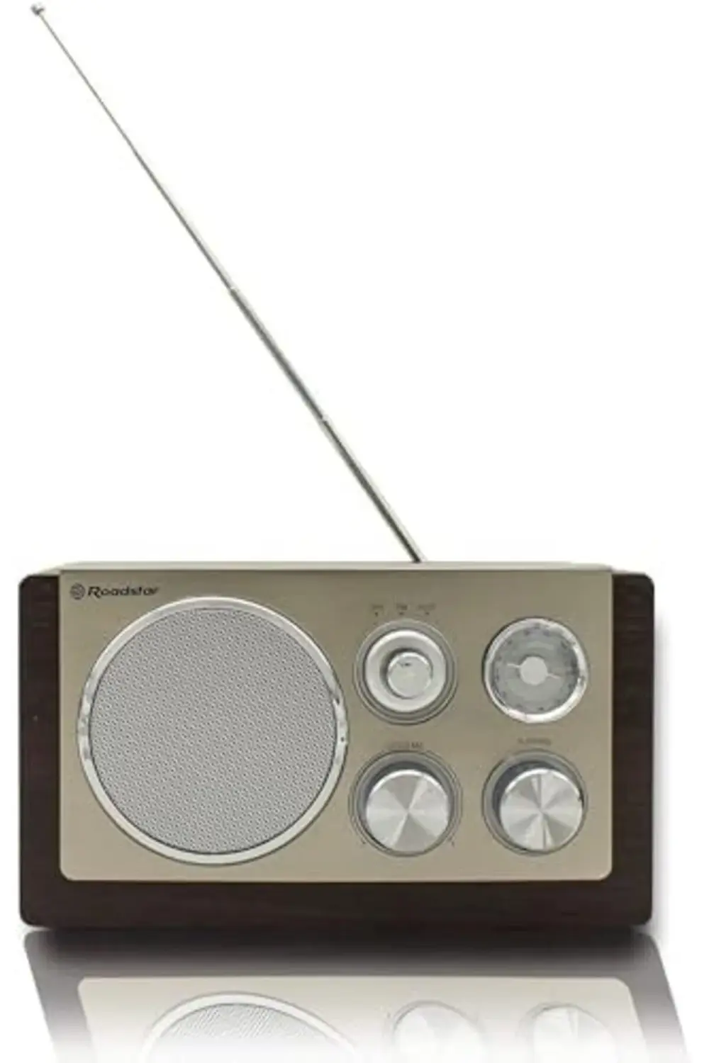 HRA-1245 Retro-radyo UKW ve MW Tuner (teleskop-anten, pil ile çal