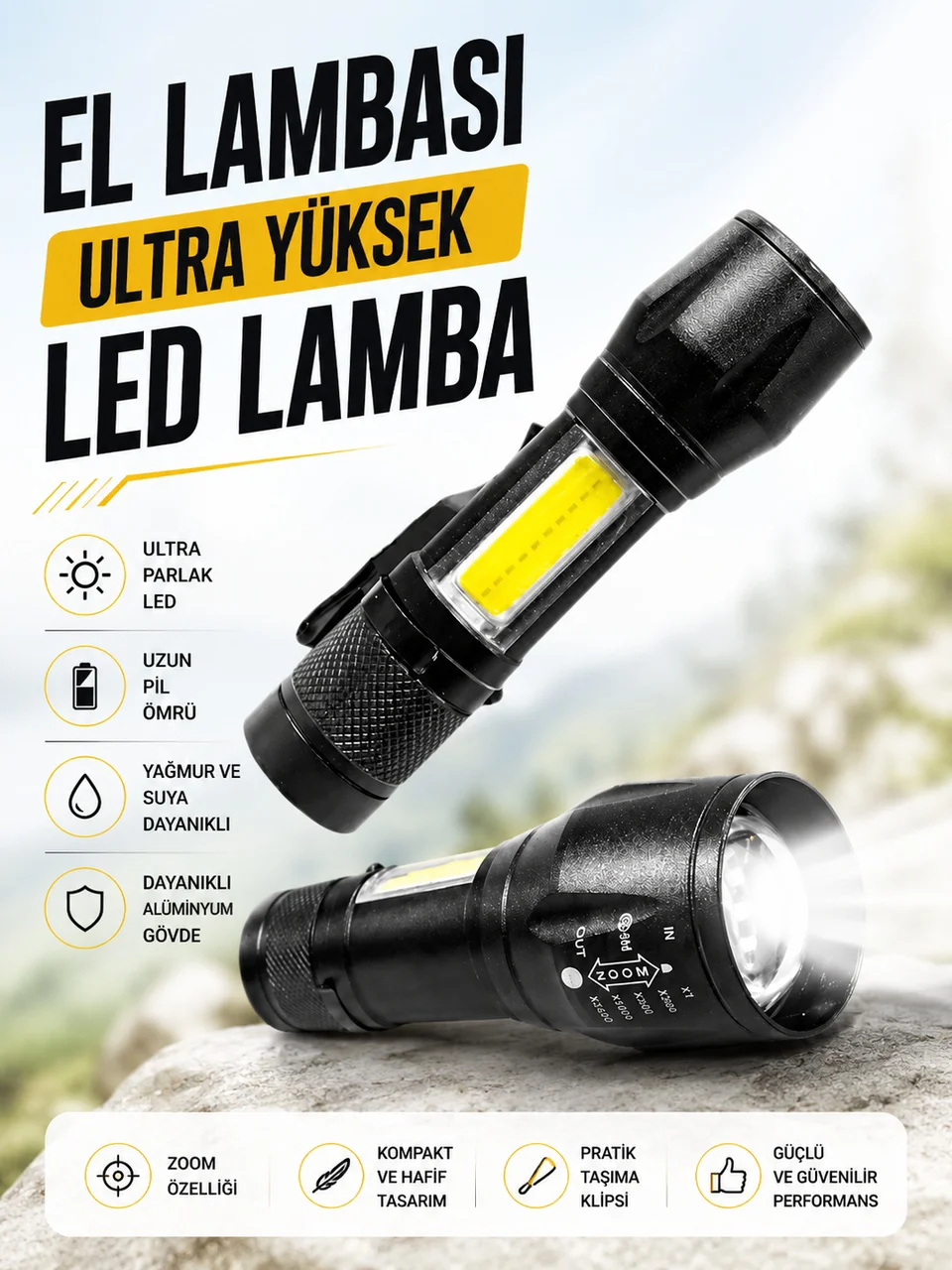 Hs-41 El Lambası Ultra Yüksek Led Lamba - Lisinya Diğer Fiyatı, Yorumları ve Özellikleri