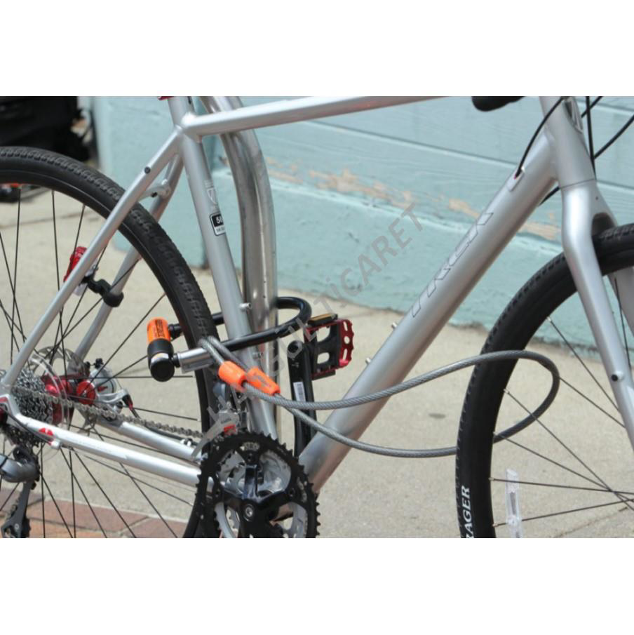 HSGL 12x18cm U-KİLİT  5x180cm ÇELİK HALAT KİLİT SETİ