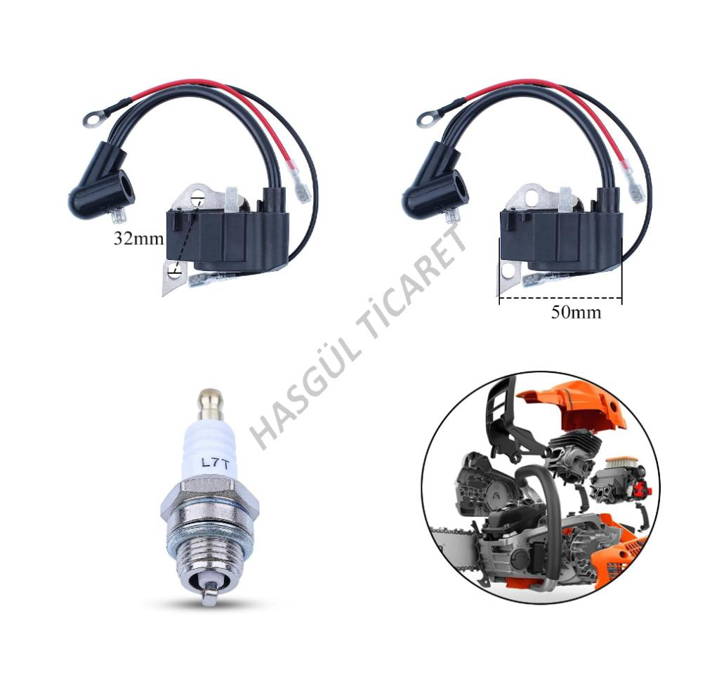 Hsgl  Ateşleme Bobin Buji Stilh Ms170 Ms180 017 018 Ms 170 Ms 180 