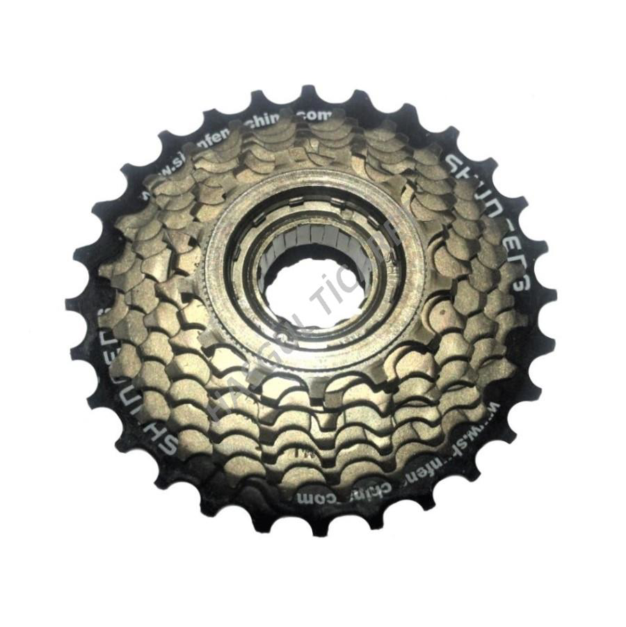 Hsgl  Bisiklet Arka 7 Li Ruble Dişli Zincir Set