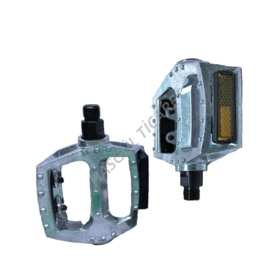 Hsgl  Bisiklet Alüminyum Silver Geniş Pedal