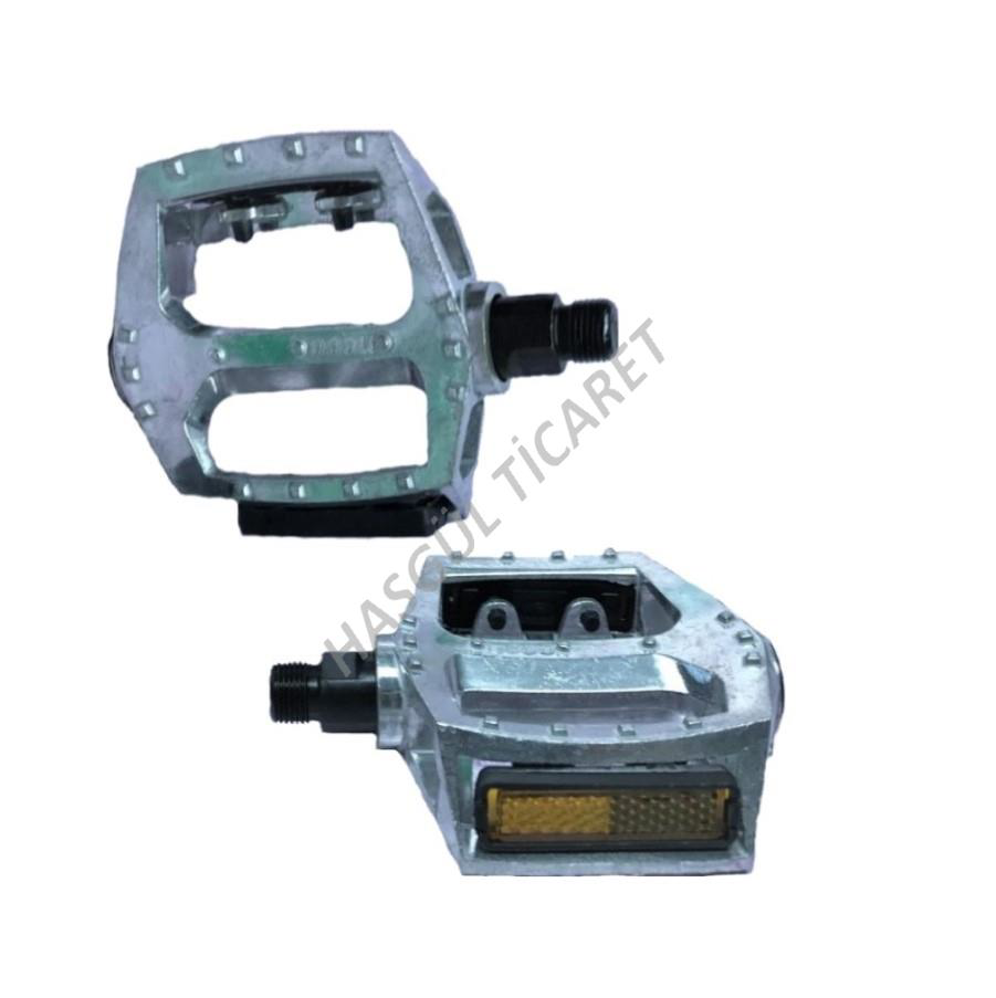 Hsgl  Bisiklet Alüminyum Silver Geniş Pedal