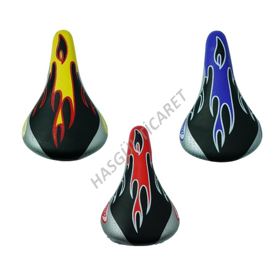 HSGL BİSİKLET ALEVLİ SELE  01 