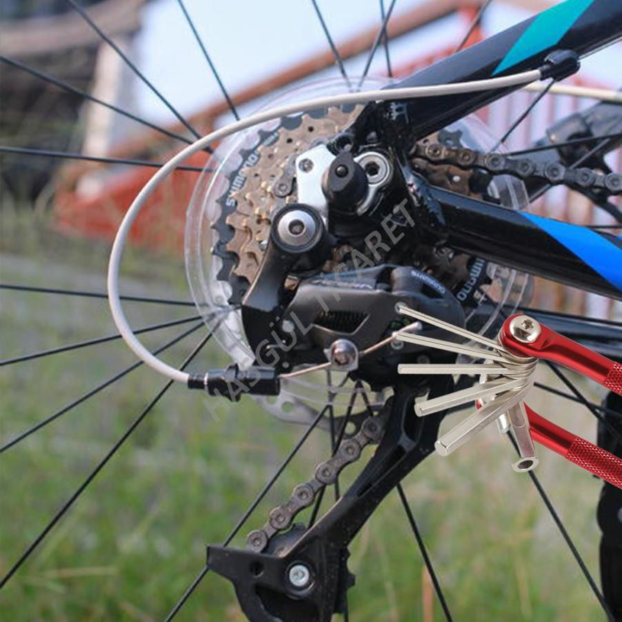 Hsgl  Bisiklet Bakım Bisiklet Tamir Alet Takımı, Anahtar, Tornavid