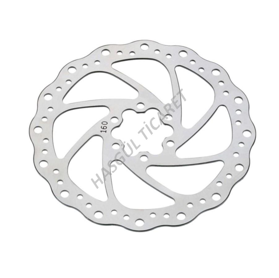 Hsgl Bisiklet MTB Disk Fren Rotor 160 mm 6 Vidalı Bisiklet Yedek 