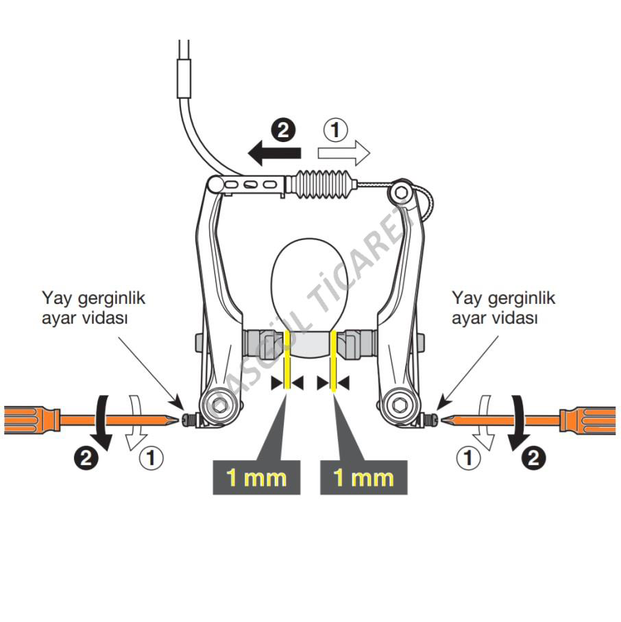 Hsgl Bisiklet Siyah Full Aluminyum Promax V-Fren Beyaz Fren Dış K Hsgl Bisiklet Siyah Full Aluminyum Promax V-Fren Beyaz Fren Dış K