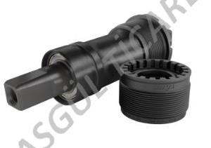 Hsgl  Bisiklet Thun Orta Kaset  119-122 Mm Kare Mil Bisiklet Rulma