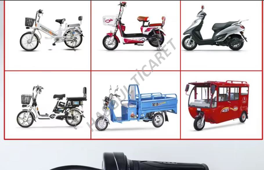 Hsgl  Elcik Elektrikli Motorlar İçin Takim 3 Vites İleri-Geri Siya