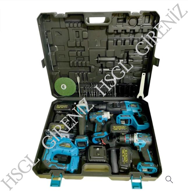 Hsgl  Hkt 929 5’Li Akülü Set – Dekopaj, Hilti, Matkap, Somun Sökme