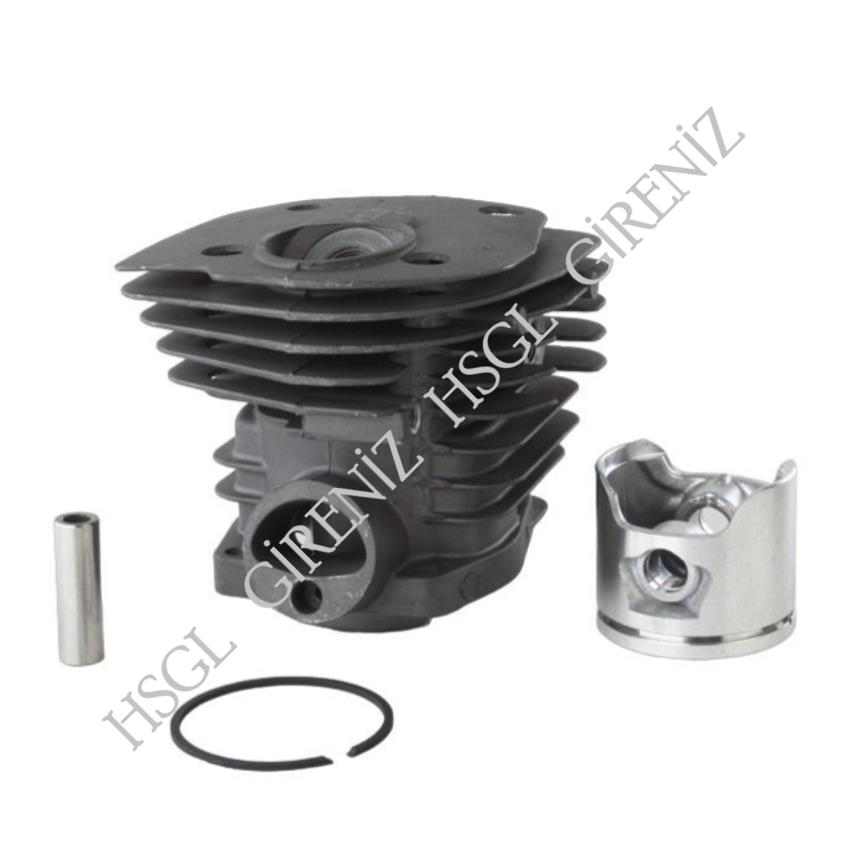 HSGL Husqvarna 346 / 350 / 351 Uyumlu 44 mm Silindir Piston Seti 