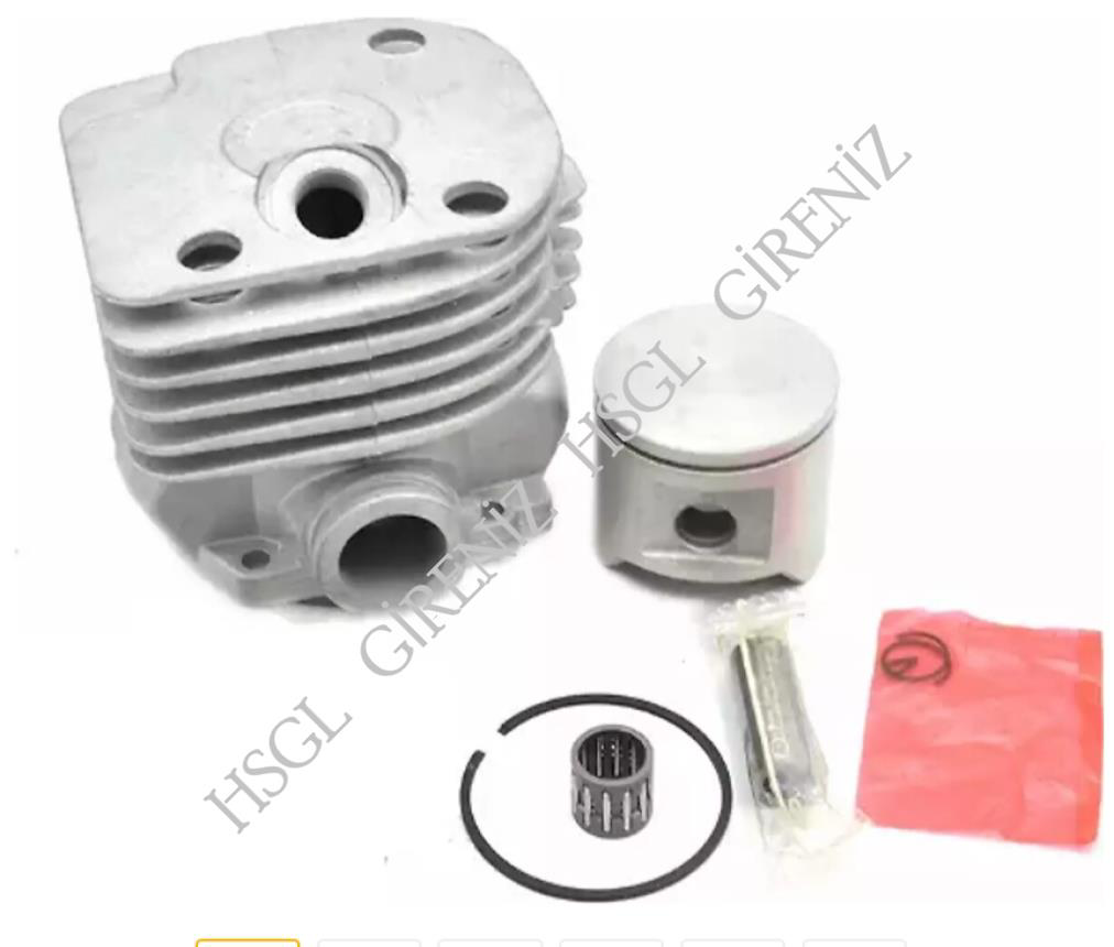 HSGL Husqvarna 365 Uyumlu 48mm Silindir Piston Seti  Yeni Model Y