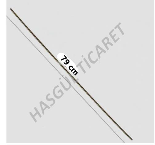 Hsgl  Motorlu Tirpan Spiral Şaft Mili 79 Cm Cg/Bg 430-520 Ot Motor