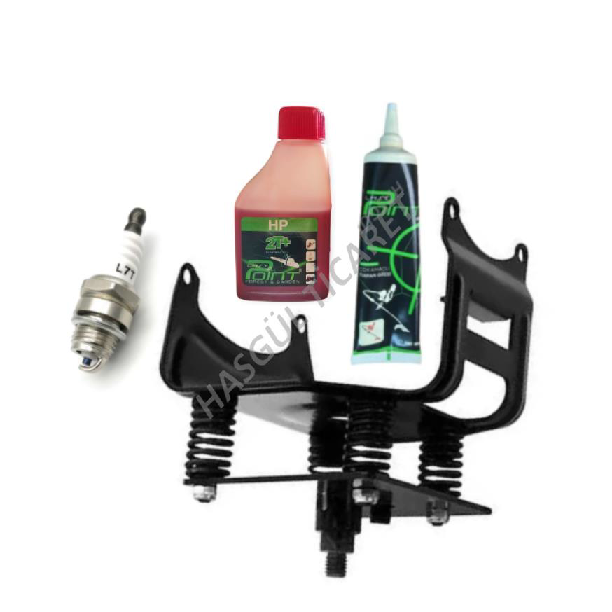 Hsgl Motorlu Tırpan Alt Ayak Yaylı Motor Bağlantı Aparatı 2T 100m