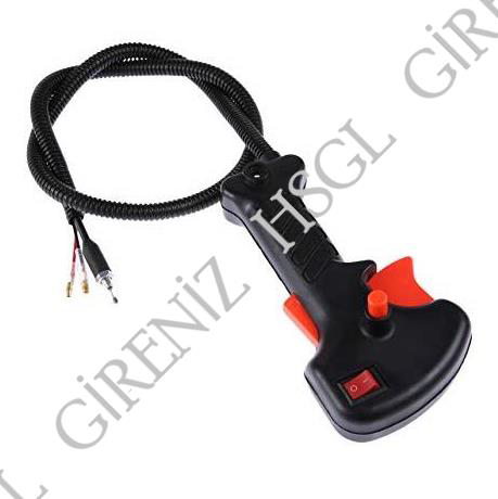 Hsgl Motorlu Tırpan Gaz Tetik Komple Set  Yan Model Cg/bg 430-520