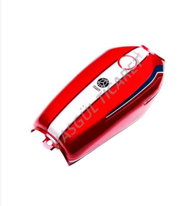 Hsgl  Motorsiklet Cg İnce Tip Depo Şamandırasız Kırmızı Renk  Cıta