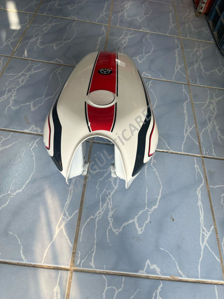 Hsgl  Motorsiklet Cg İnce Tip Beyaz Depo Şamandırasız Küba Çıta Mo