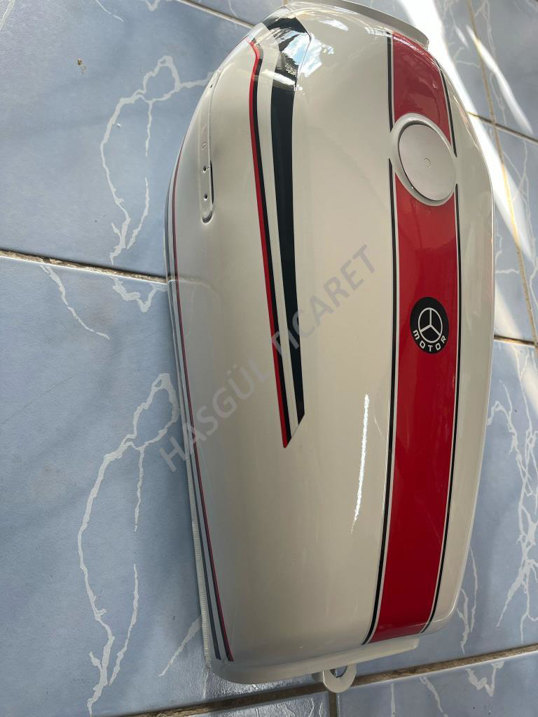 Hsgl  Motorsiklet Cg İnce Tip Beyaz Depo Şamandırasız Küba Çıta Mo