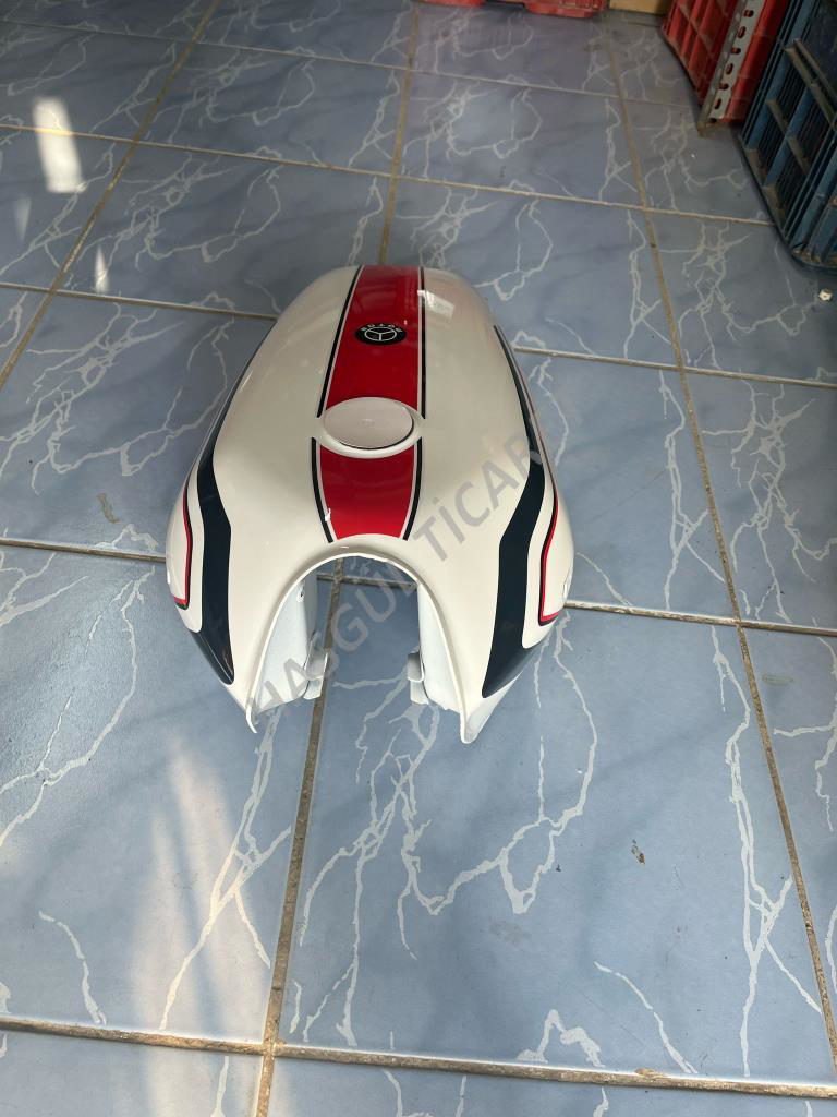 Hsgl  Motorsiklet Cg İnce Tip Beyaz Depo Şamandırasız Küba Çıta Mo