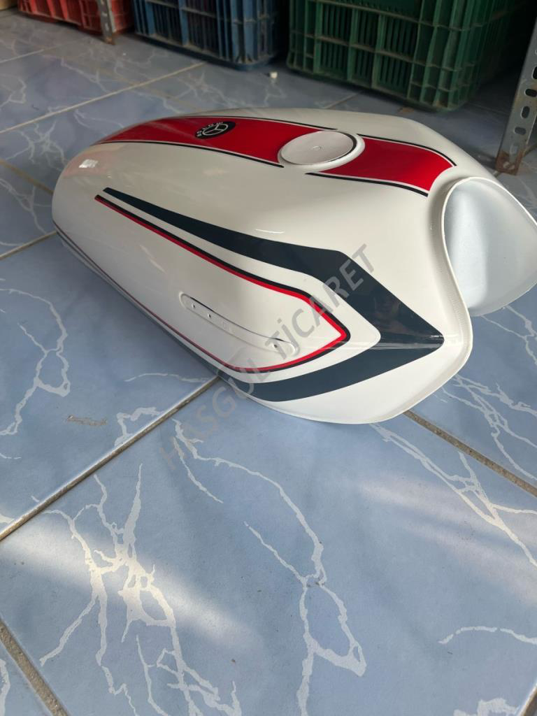 Hsgl  Motorsiklet Cg İnce Tip Beyaz Depo Şamandırasız Küba Çıta Mo