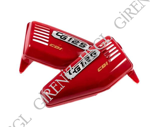 Hsgl  Motosiklet Cg Yan Kapak Takimi Kirmizi Parlak Renk  Sağ  Sol