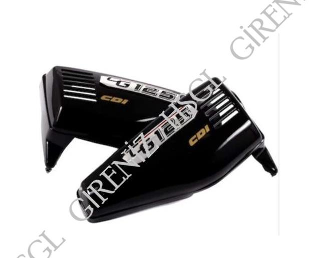 Hsgl  Motosiklet Cg Yan Kapak Takimi Siyah Parlak Renk  Sağ  Sol K