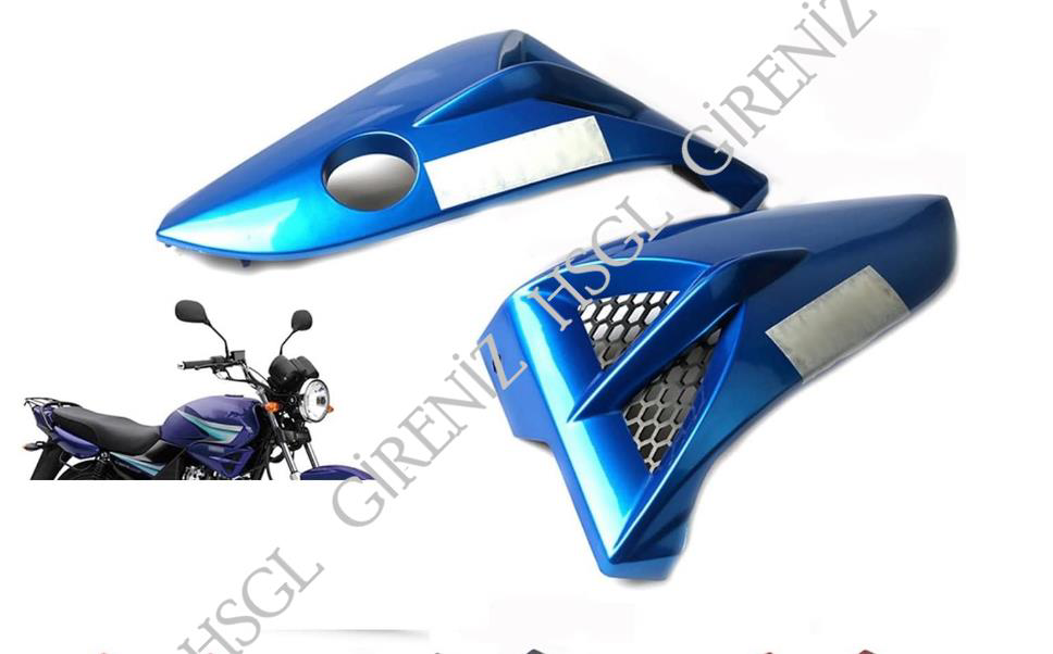Hsgl  Motosiklet Depo Yan Pandizot (Biyik) Mavi  Ybr – Cg Uyumlu Ş