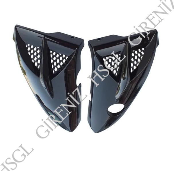 Hsgl  Motosiklet Depo Yan Pandizot (Biyik) Siyah  Ybr – Cg Uyumlu 