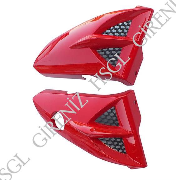 Hsgl  Motosiklet Depo Yan Pandizot (Biyik) Kirmizi  Ybr – Cg Uyuml