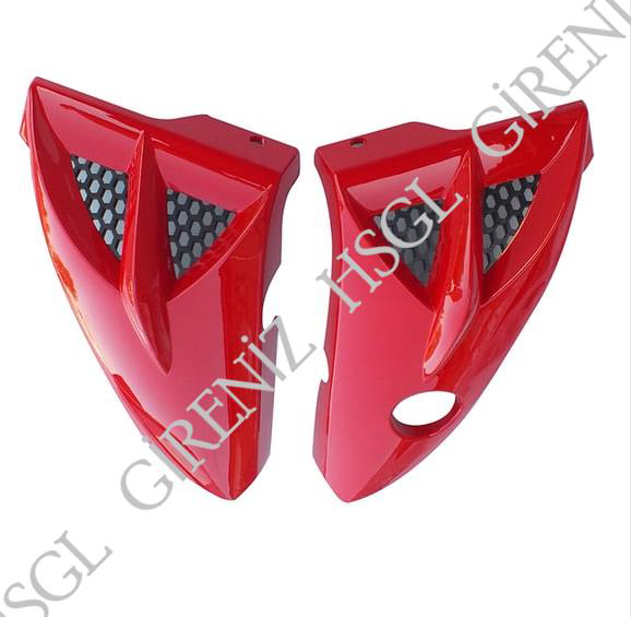 Hsgl  Motosiklet Depo Yan Pandizot (Biyik) Kirmizi  Ybr – Cg Uyuml