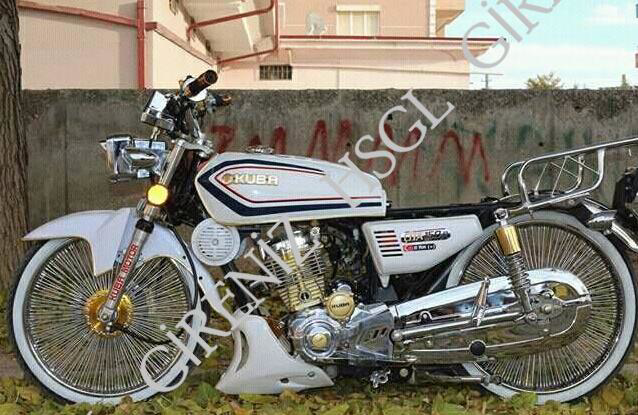 Hsgl  Motosiklet Motor Alt Rüzgarlik Beyaz  Cg Uyumlu Dayanikli Al