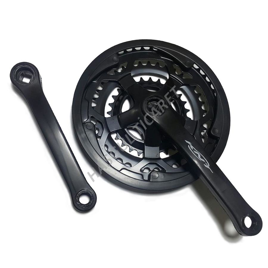 Hsgl  Siyah 42T Aynakol 3 Lü Ve Pedal Set