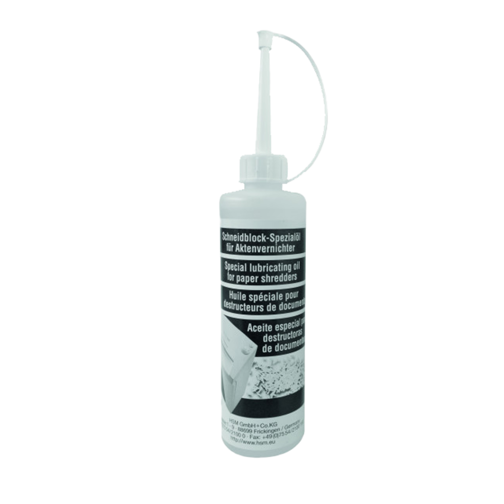 HSM Oil 250ML Evrak imha Makinesi Bakım Yağı / Bakım Solüsyonu HSM Oil 250ML Evrak imha Makinesi Bakım Yağı / Bakım Solüsyonu