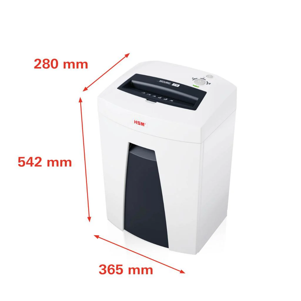 HSM SECURIO C18 - 1,9x15 mm Çapraz kesim- Evrak İmha Makinesi / K HSM SECURIO C18 - 1,9x15 mm Çapraz kesim- Evrak İmha Makinesi / K