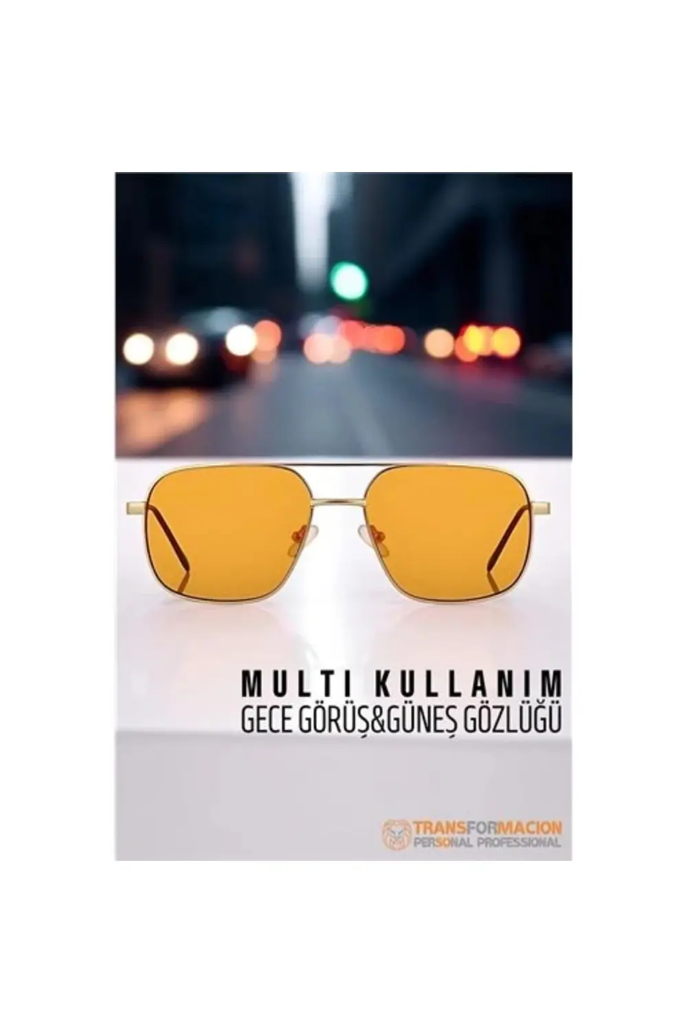 HSNET Gece Sürüş Görüş Parlama Önleyici Gece Gözlüğü Sis Far Işık