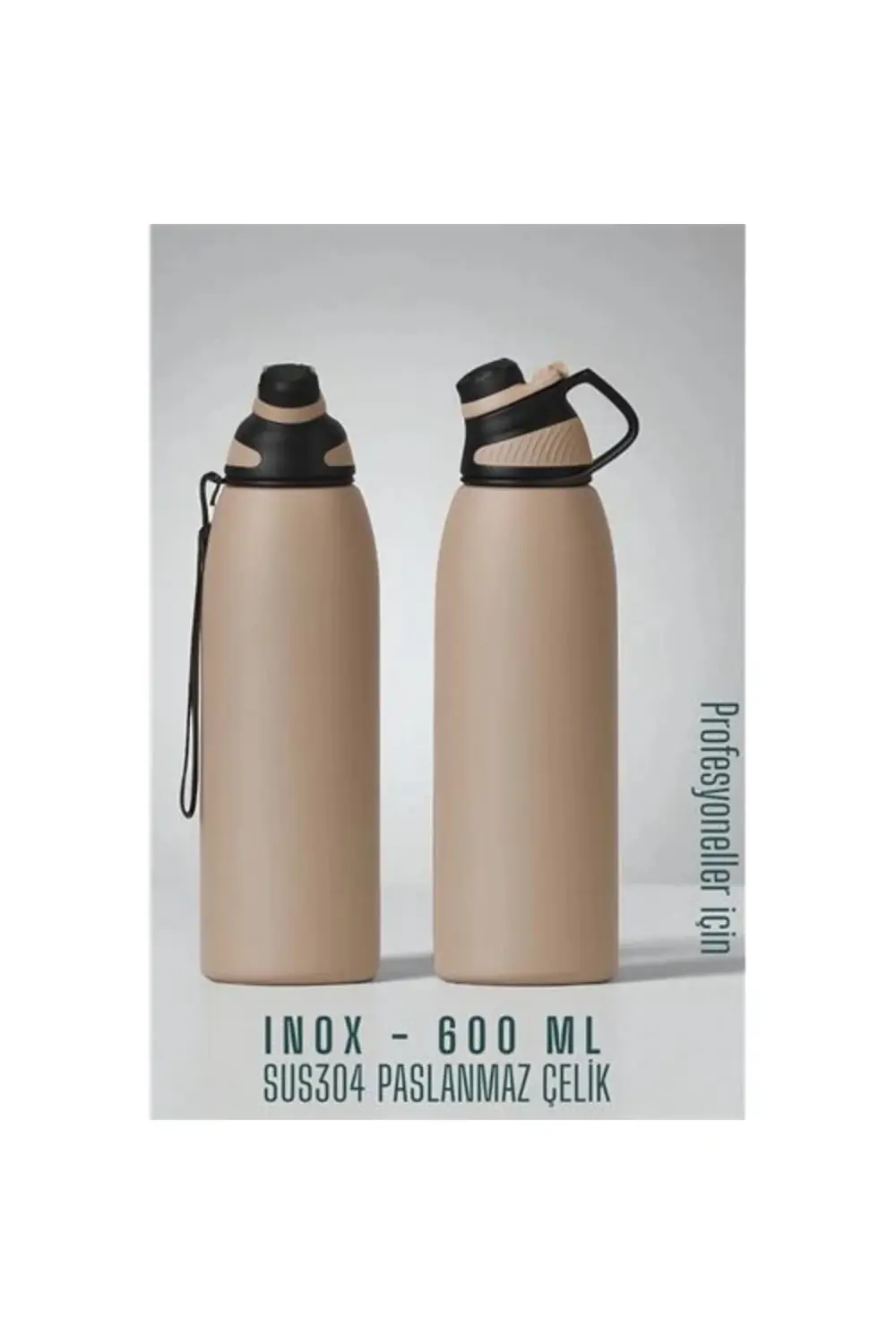 HSNET Inox Çelik Termos - 600 ml SUS304 Çelik Termos Profesyonel HSNET Inox Çelik Termos - 600 ml SUS304 Çelik Termos Profesyonel