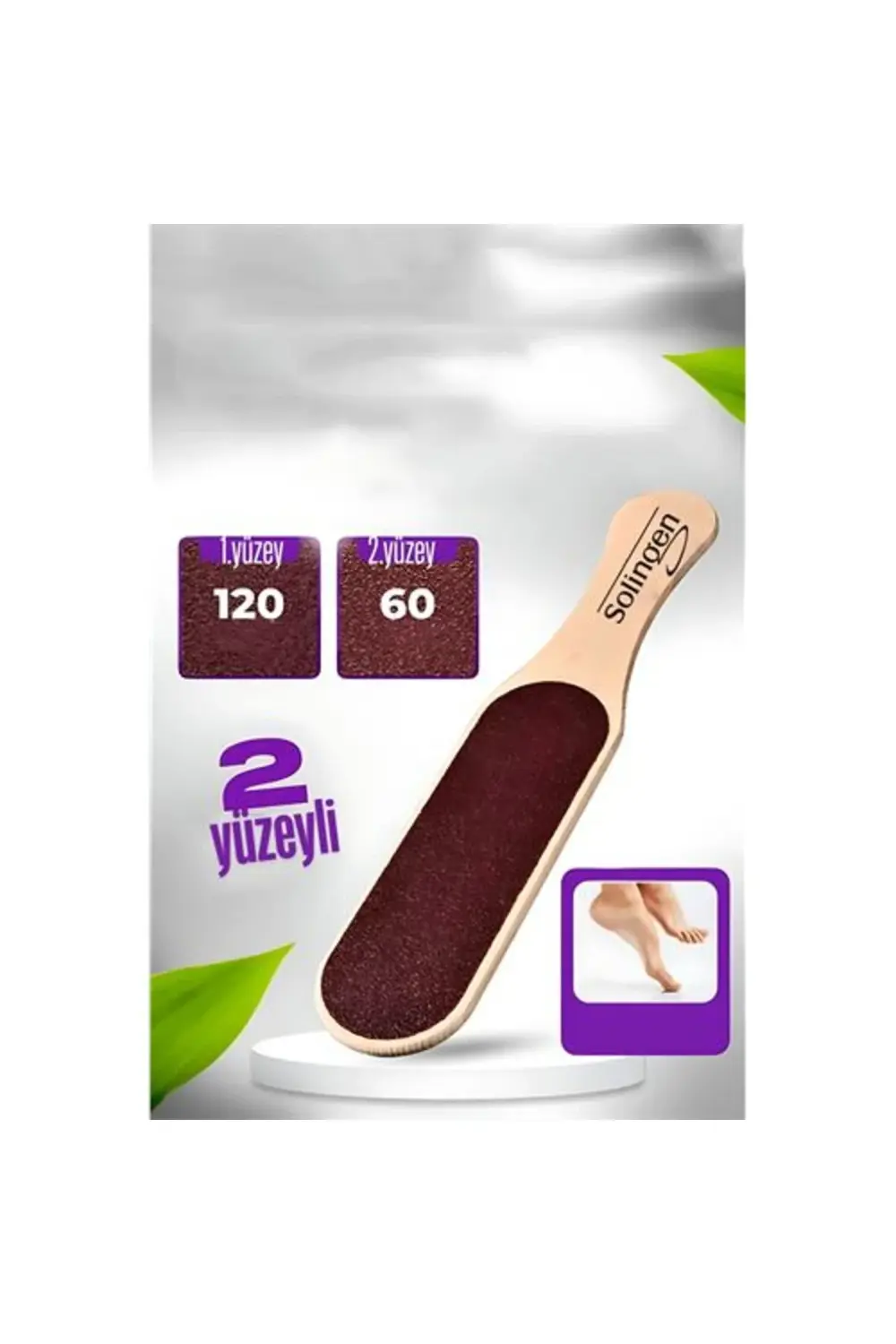 HSNET Peeling Topuk Törpüsü 2 Taraflı Solingen Professional