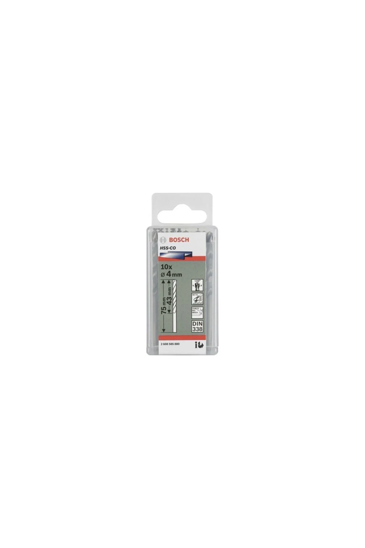 Hss-Co 3,6X70 mm 10'lu Paket 2608588090