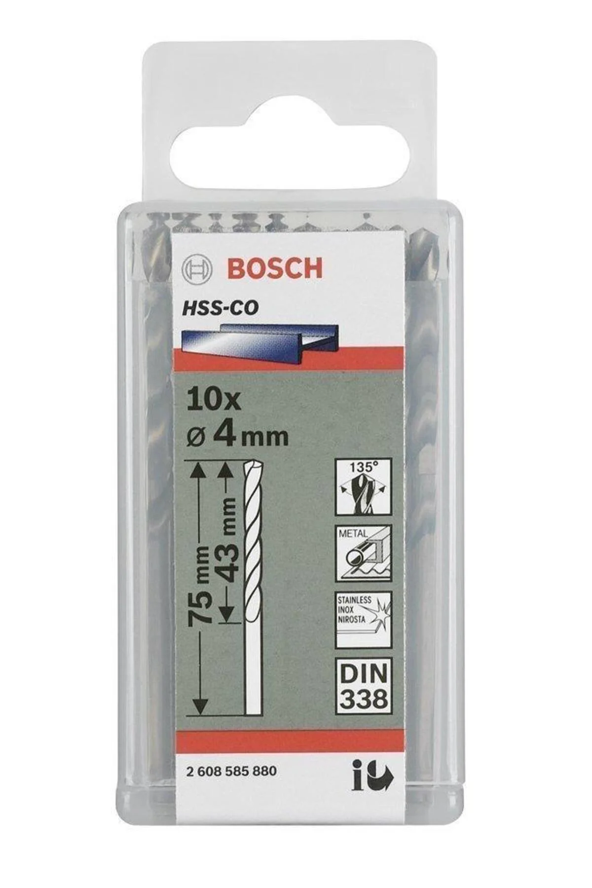 Hss-Co 6,7*101 Mm 10'Lu Paket