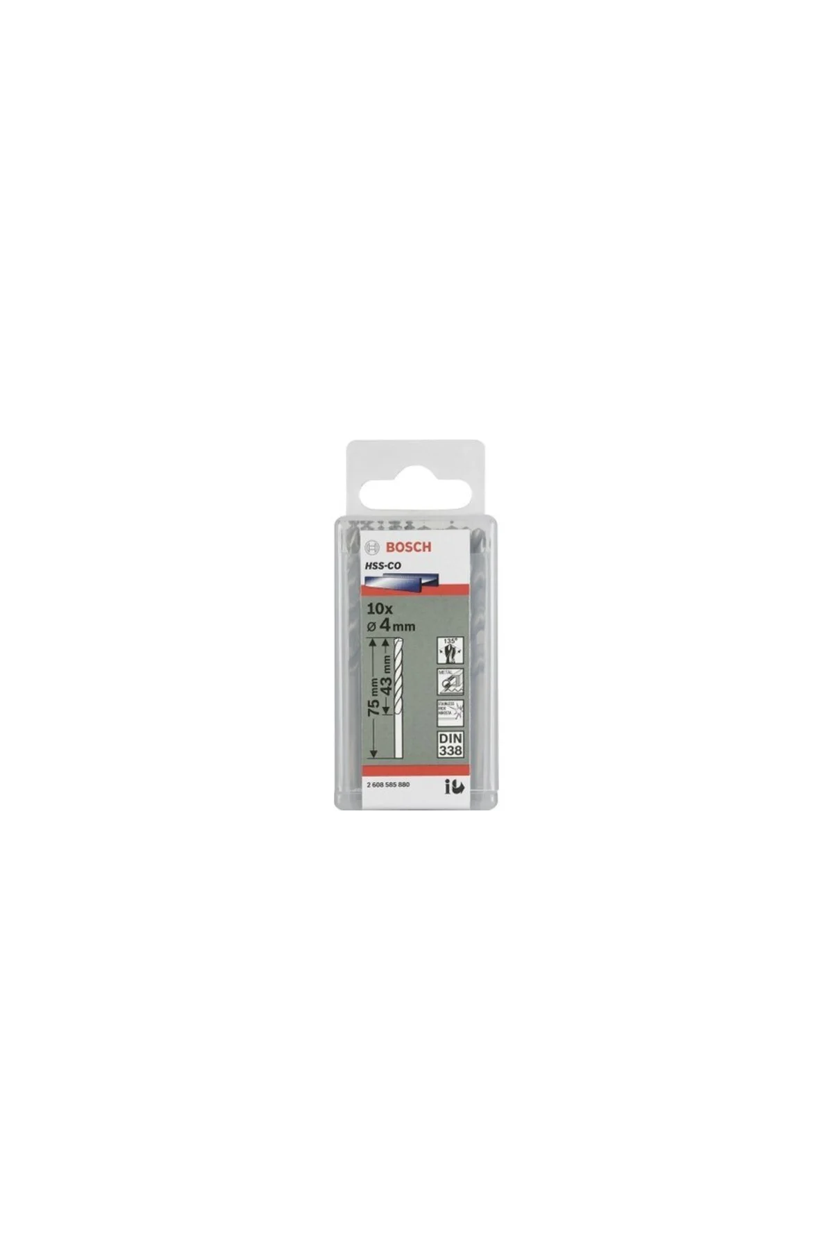 Hss-Co 7,2X109 mm 10'lu Paket 2608588098