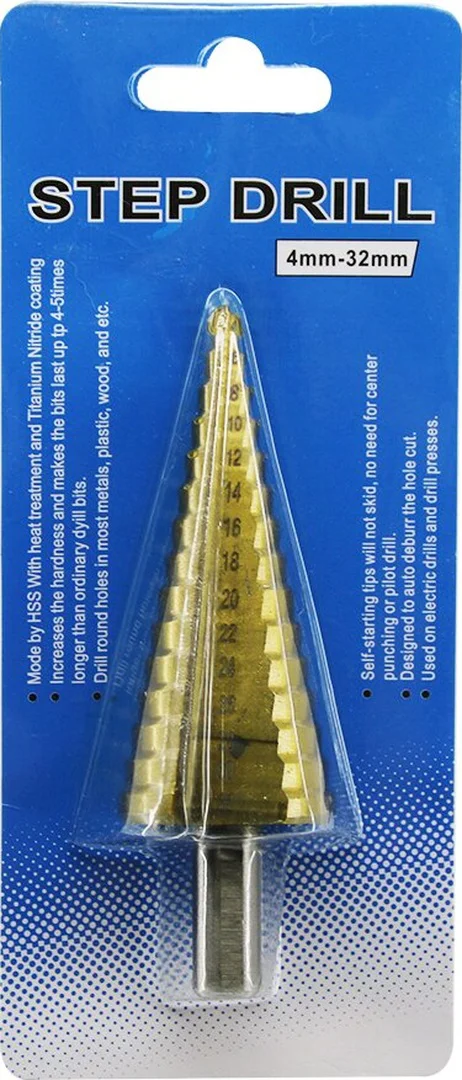 Hss Kademeli Matkap Ucu 4-32mm 5224