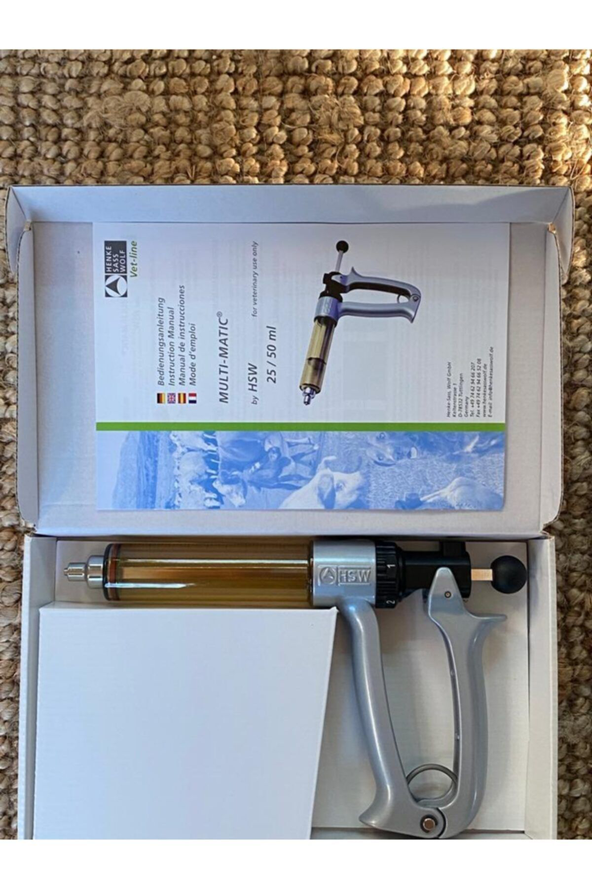 Henke Hsw Otomatik Enjektör Multimatic 50 Ml