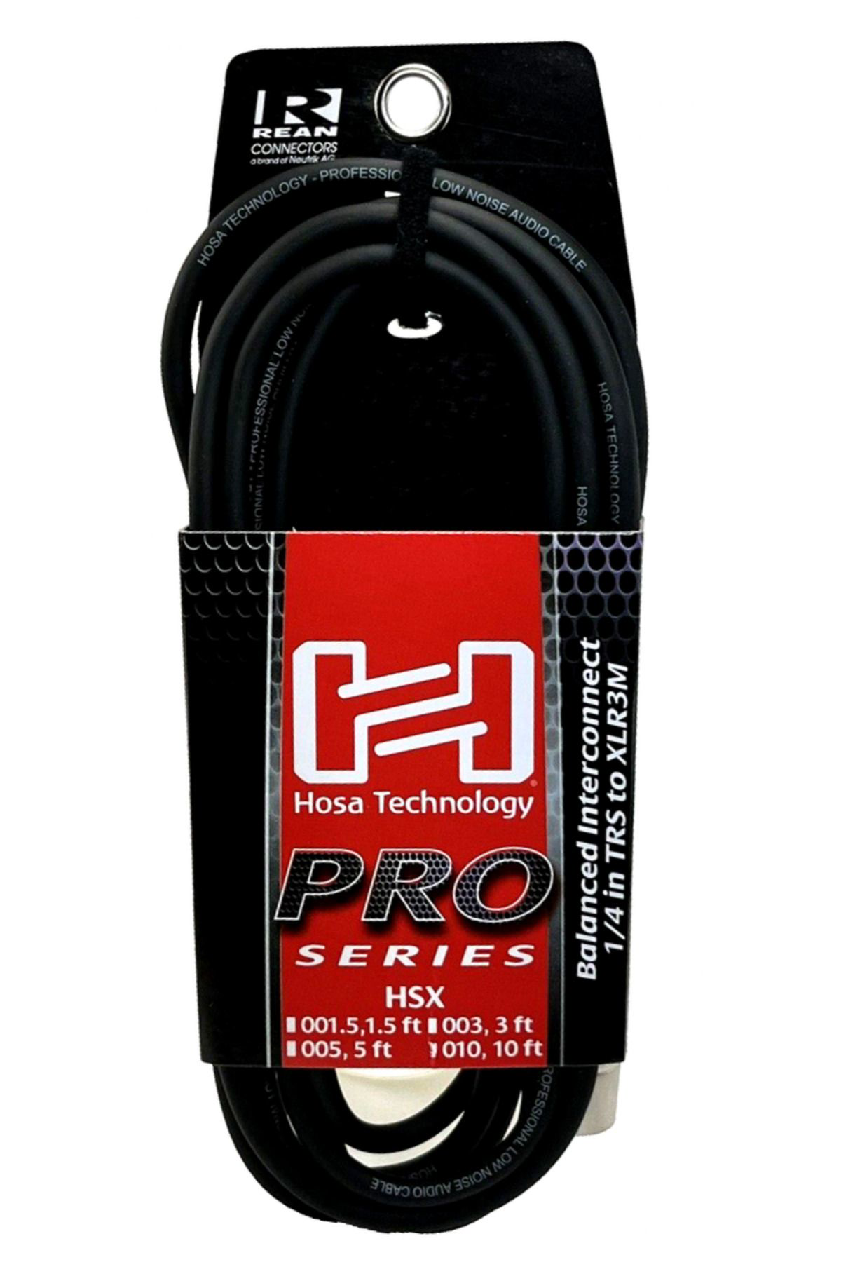 Hosa Hsx-010 1/4'' Trs - Xlr (M) Profesyonel Balansli Kablo 3 Mt. Rean